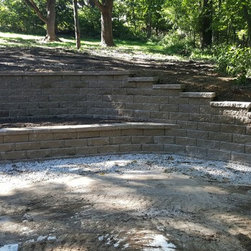 Retaining wall at Camp Kitaki - Products