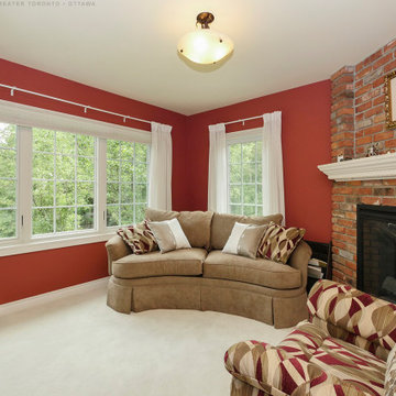 Perfect Den with New Windows - Renewal by Andersen Greater Toronto, Ottawa and m