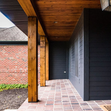 Modern Rustic Exterior Update in Sycamore