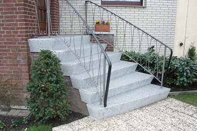 Steinteppiche Treppe