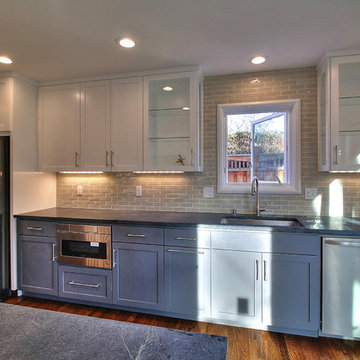 Dramatic Transitional Kitchen Remodel in San Jose