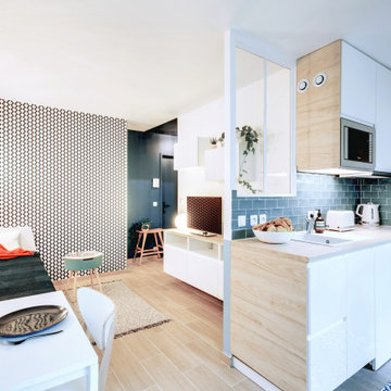 Le studio du 12 ème arrondissement entièrement rénové