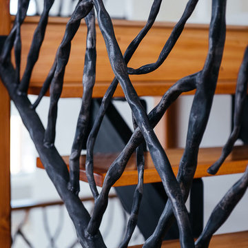 ORGANIC CONCEPT STAIR RAILS