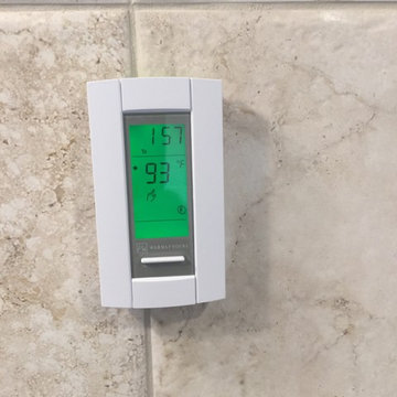 Programmable in floor radiant heat