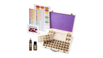 72 Bottle Wooden Large Essential oil storage Box with Bottle Opener and Lable St