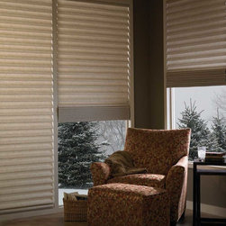 Vignette&reg; Tiered&trade; Architella&reg; Modern Roman Shades with EasyRise&trade; cord loop - Roman Shades