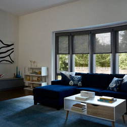 Motorized Solar Shades - Roller Shades