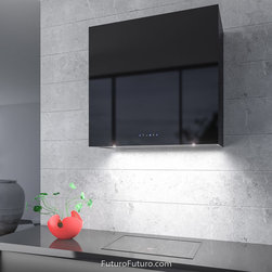 36&Prime; Lombardy Black Wall Range Hood - Range Hoods And Vents