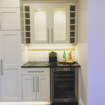 Transitional White Kitchen Remodel