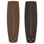 Kichler - Climates Blades Set - ABS reversible Dark Walnut to Light Walnut blades for Climates rated fans
