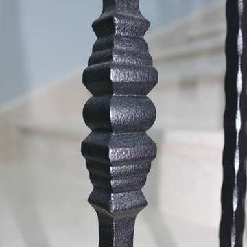Custom Cast & Wrought Iron Balustrade