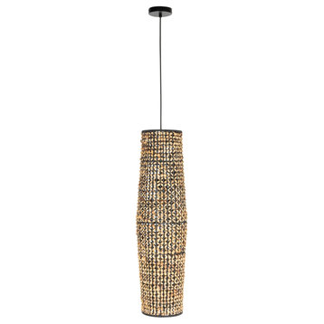 Contemporary Woven Pendant Lamp | Dutchbone Hyacint