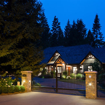 Woodcrest Custom Front Gate