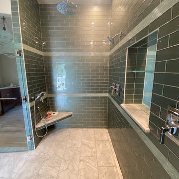 Modern Mountain Master Bath