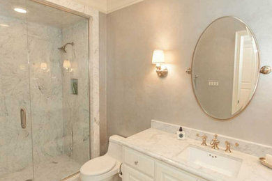 Transitional bathroom photo in Other