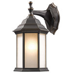 Z-Lite - Z-Lite T21-ORB-F Waterdown - 12" One Light Outdoor Wall Lantern - This outdoor wall mount fixture is a beautiful addWaterdown 12" One Li Oil Rubbed Bronze Se *UL: Suitable for wet locations Energy Star Qualified: n/a ADA Certified: n/a  *Number of Lights: Lamp: 1-*Wattage:100w Medium Base bulb(s) *Bulb Included:No *Bulb Type:Medium Base *Finish Type:Oil Rubbed Bronze
