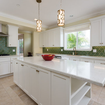 La Costa Kitchen with Moroccan Back Splash