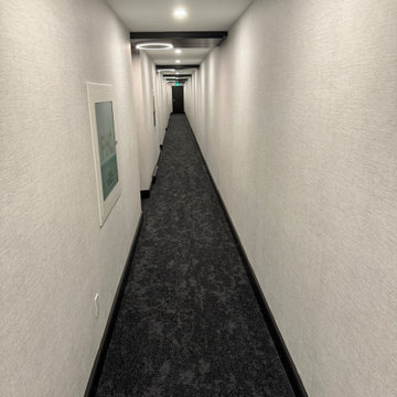 Four Story Hallway and Lobby Refurbishment
