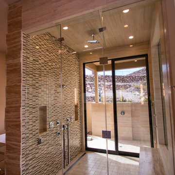 Dual Entry High-End Custom Shower