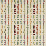 Green, Yellow and Red, Striped Contemporary Upholstery Fabric By The Yard - This contemporary upholstery jacquard fabric is great for all indoor uses. This material is uniquely designed and durable. If you want your furniture to be vibrant, this is the perfect fabric!
