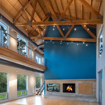 The Energy House - Dining and Living Area