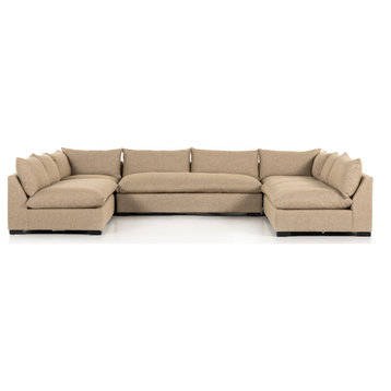 Grant 5 Piece Sectional, Heron Sand