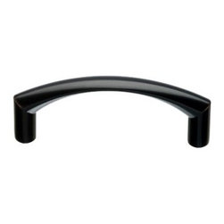 Top Knobs Nouveau Collection Griggs Pull 3" Tuscan Bronze M1701 - Cabinet And Drawer Handle Pulls