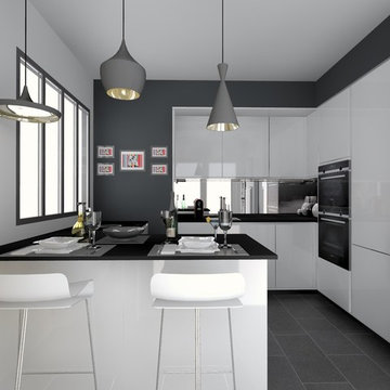 En plein cœur de #Tours, une cuisine #SieMatic #pure SLC