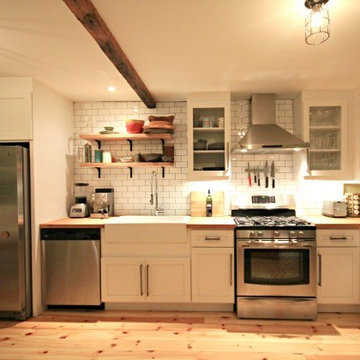 Moran St. Kitchen Renovation by Case Design/Remodeling