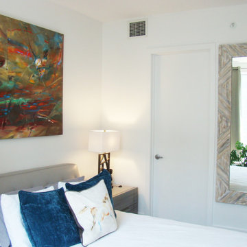 Bedroom design in Old Montreal