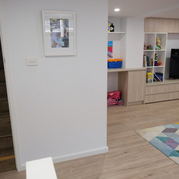 Basement conversion into kids' paradise