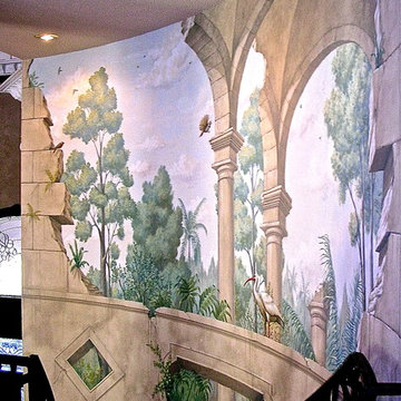 Mural Of Roman Ruins