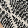 Erin Gates by Momeni River Beacon Indoor Outdoor Hand Woven Rug, Black, 5'x7'6"