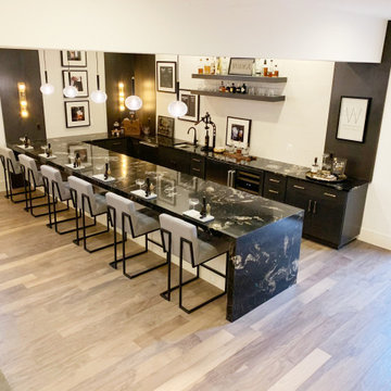 Titanium Granite in Model Home