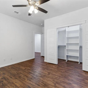 Full Home Remodeling Project in Houston ( view at the closet)