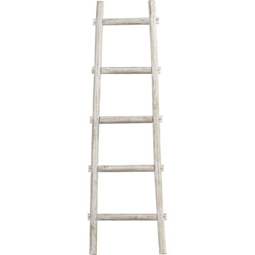 Wooden Ladder - White