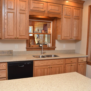 LaPorte, IN. Haas Signature Collection, Oak Kitchen