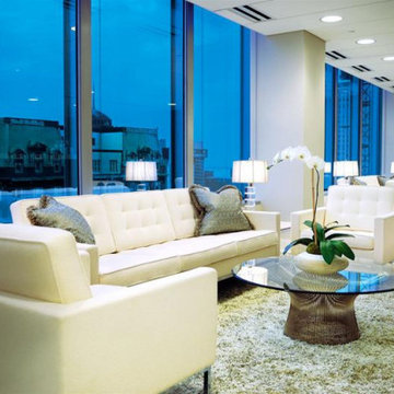 Modern Coffee Tables with Lucite Acrylic Legs