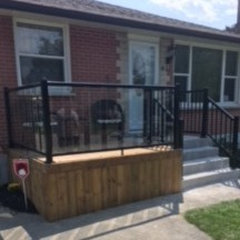 Affordable Deck and Fence