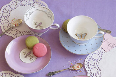 Bombay Duck Miss Darcy Tea Cups and Saucers