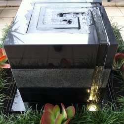 Modern Indoor and Outdoor Water Features and Fountains - Outdoor Fountains