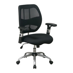 Woven Mesh Back and Mesh Seat Chair - Office Chairs