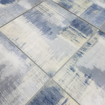 Miseno MT-WHSWTJ0808-CB Nature - 8" Square Wall Tile - Matte - Blue