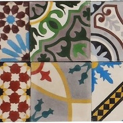 Above w-hand basin splash back. - Wall And Floor Tile