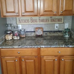 Skirvin Backsplash and Counters - Kitchen Countertops