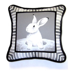 Collection Mes amis lapins - "O&ugrave; &ecirc;tes-vous?" - Decorative Pillows