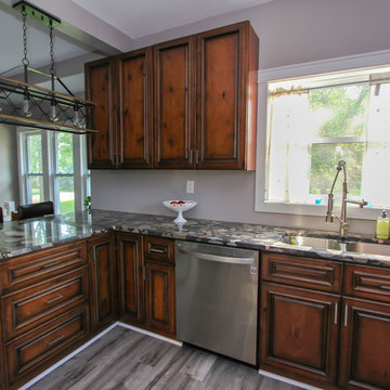 Traditional Kitchen Remodel with Custom Countertops
