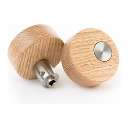 ModKnobs.com Oak Pivot Doorknob Set - Doorknobs