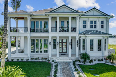This is an example of a classic house exterior in Orlando.
