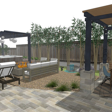 Caroline&Rich's San Mateo Backyard Makeover